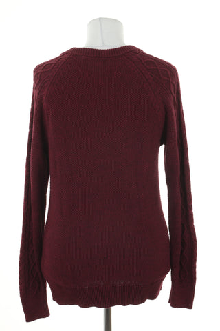Sweter bordowy