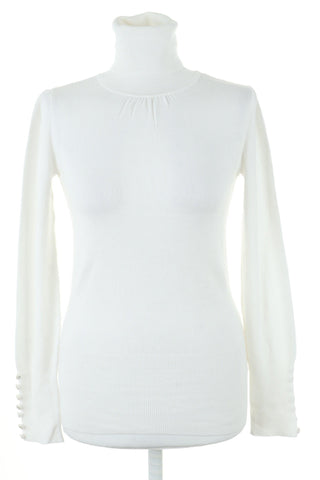 Sweter biały - fajneciuchy24.pl
