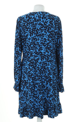 Sukienka niebieska ciapki - fajneciuchy24.pl