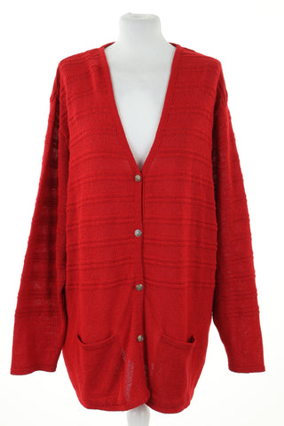 Sweter czerwony