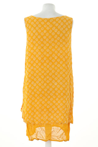 Sukienka żółta wzorek