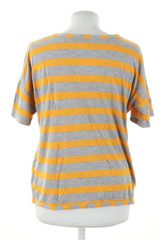 Koszulka pomarańczowa paski