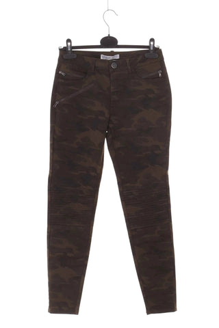 Damskie Spodnie Skinny Moro Zara Biker