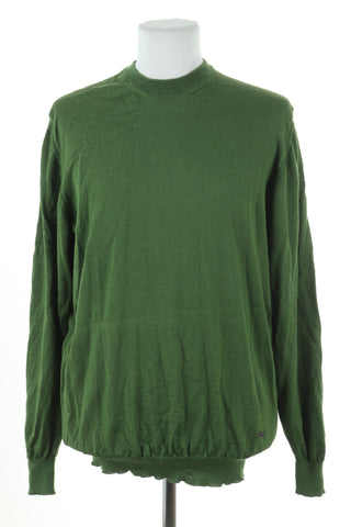 Sweter wełniany zielony