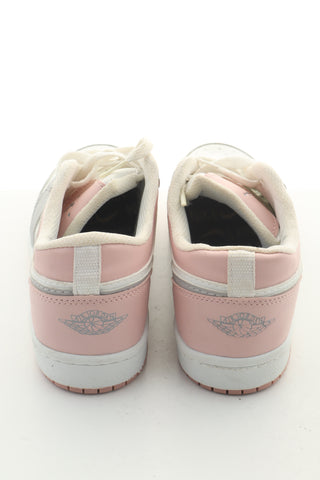 Buty biało-różowe