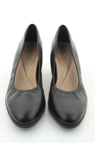 Pantofle czarne skóra - fajneciuchy24.pl