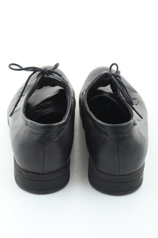 Pantofle czarne skóra - fajneciuchy24.pl