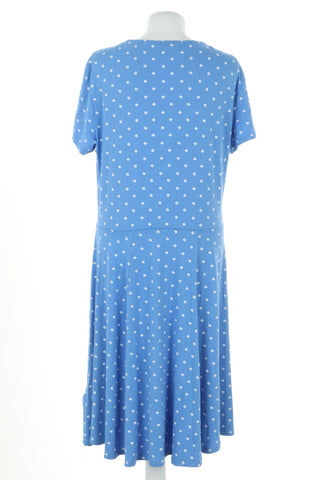 Sukienka niebieska wzorek