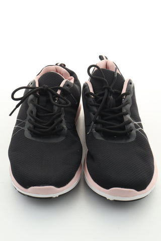 Buty czarno-różowe