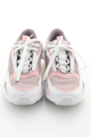 Buty biało-różowe