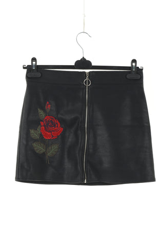 Spódnica czarna róża