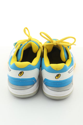 Buty niebiesko-żółte