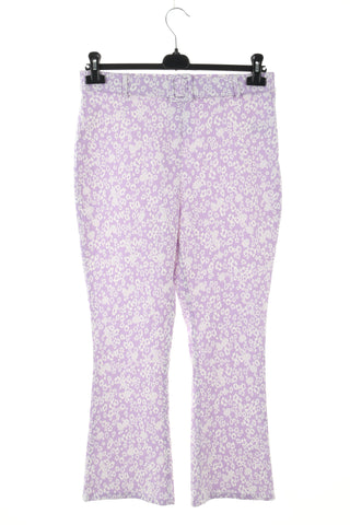 Spodnie fioletowe kwiaty