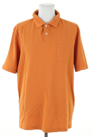 Koszulka polo pomarańczowa