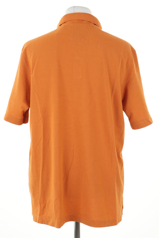 Koszulka polo pomarańczowa