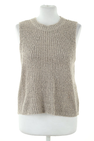Kamizelka sweterkowa beżowa