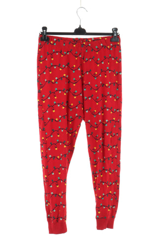 Spodnie czerwone wzorek od piżamy - fajneciuchy24.pl